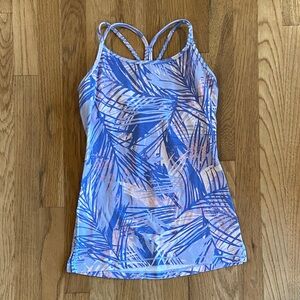 Ivivva Blue and Pink Tank Top size 12